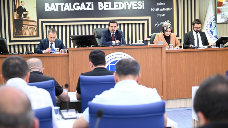 Battalgazi Belediyesi Haziran ayı olağan toplantısını tamamladı