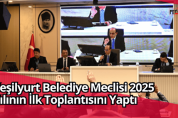 Yeşilyurt Belediye Meclisi 2025 Yılının İlk Toplantısını Yaptı