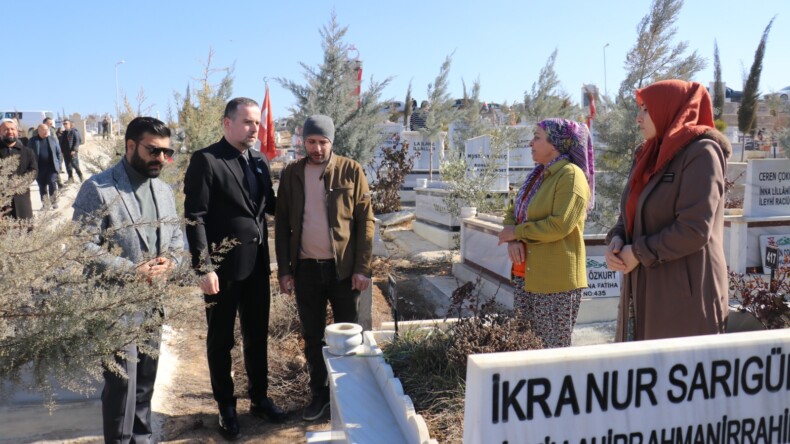 MAGİNDER’den Deprem Şehitlerine Anlamlı Ziyaret!