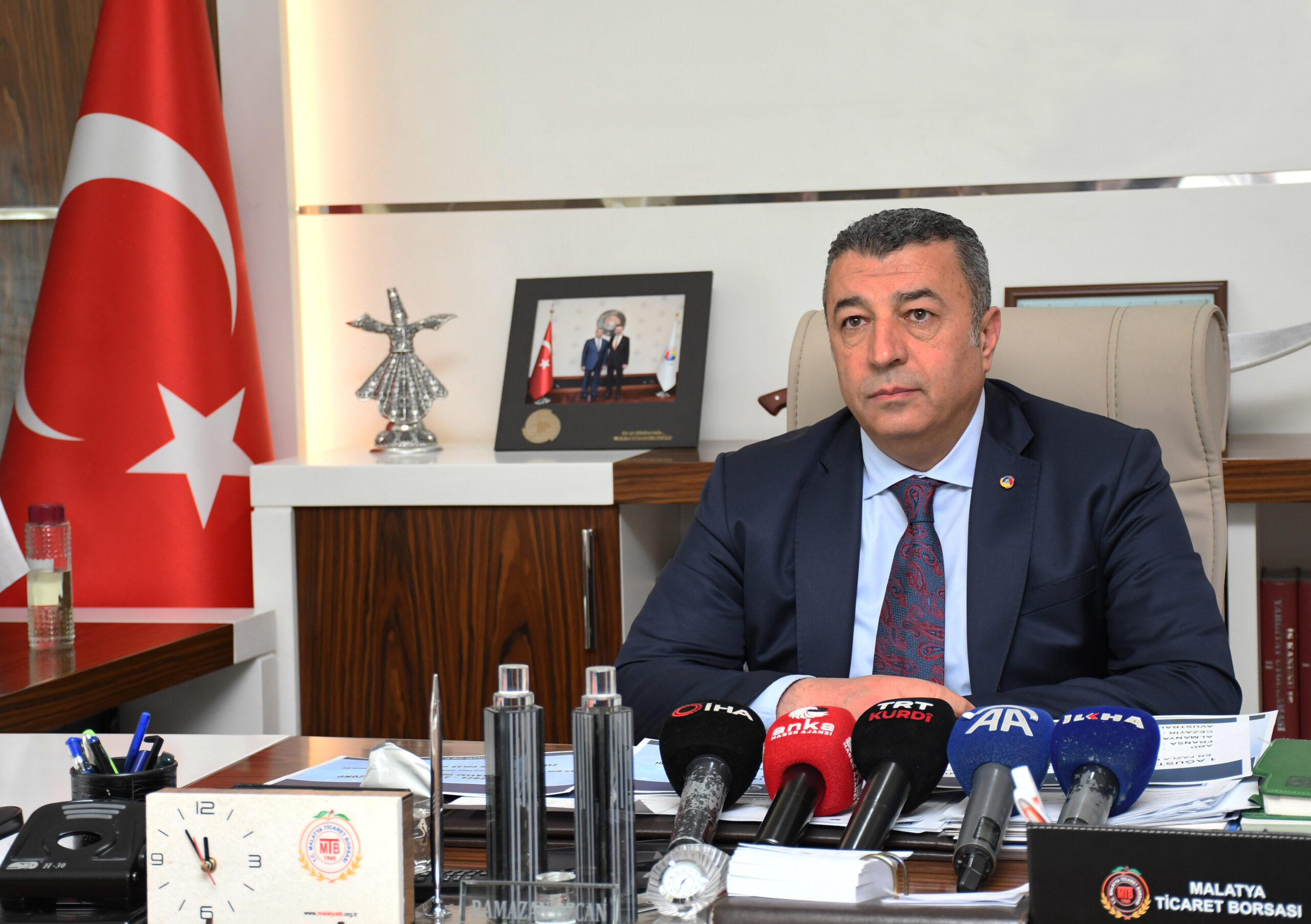 MALATYA TİCARET BORSASI YÖNETİM KURULU BAŞKANI RAMAZAN ÖZCAN