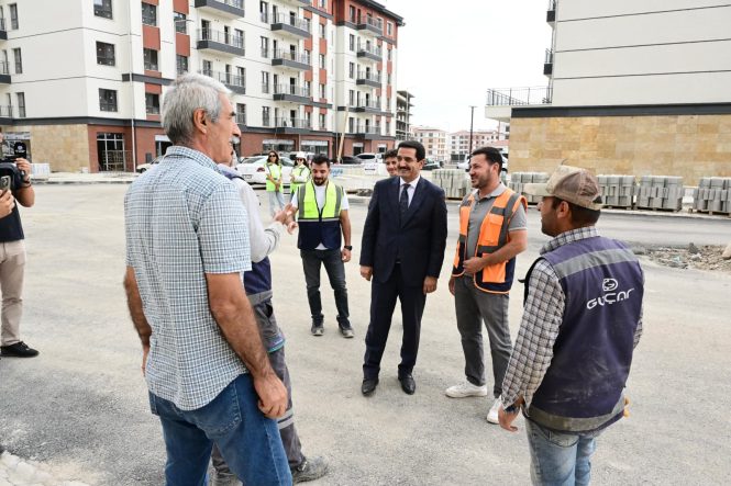 Başkan Taşkın "Çarpık Yapılaşmanın Yerini Modern Yapılar Alıyor"