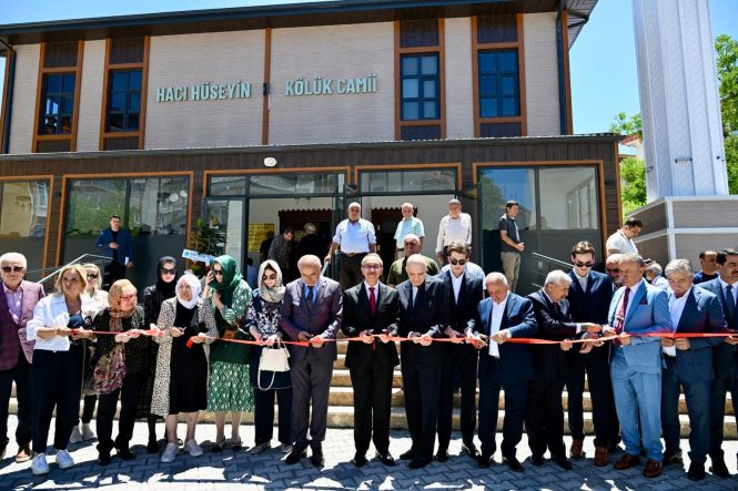 Hacı Hüseyin Kölük Camii Dualarla İbadete Açıldı