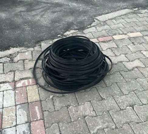 Jandarma Devriyesi Kablo Hırsızlığını Ortaya Çıkardı