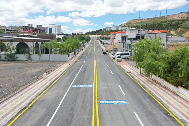 Orduzu’da Hanbeyoğlu Caddesi Yenilenen Yüzüyle Hizmete Açıldı