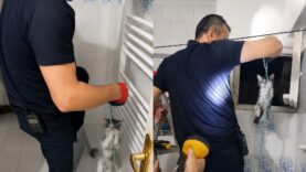Yavru Kedinin İmdadına İtfaiye Yetişti