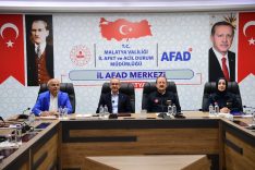 AFAD Koordinasyon Toplantısında Malatya’nın Yeniden İnşa Süreci Değerlendirildi