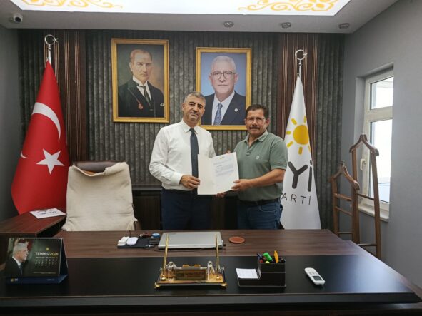 İYİ Parti Darende İlçe Başkanlığına Ahmet Çakır Yeniden Atandı