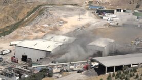 Malatya Katı Atık Bertaraf Tesisi'nde Korkutan Yangın
