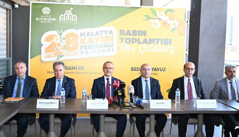 Malatya’da Kültür ve Ticaret Buluşuyor: 28. Kayısı Festivali ve Fuarı İçin Geri Sayım Başladı