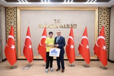 Vali Yavuz, LGS Türkiye Birincilerini Ağırladı