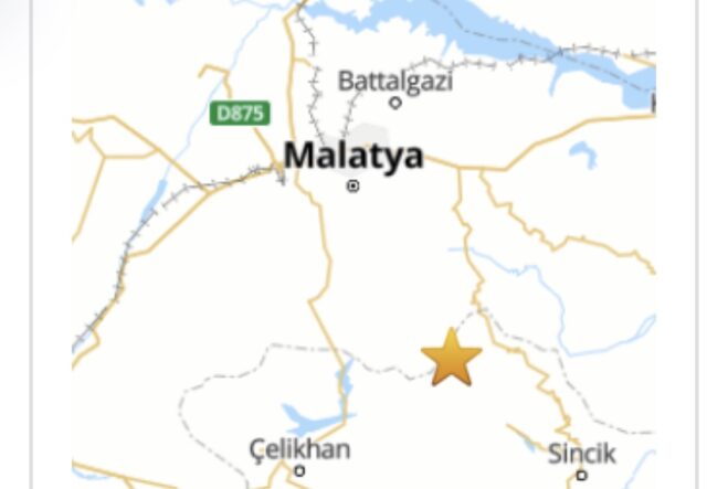 Adıyaman’daki Peş Peşe Depremler Malatya’da da Hissedildi