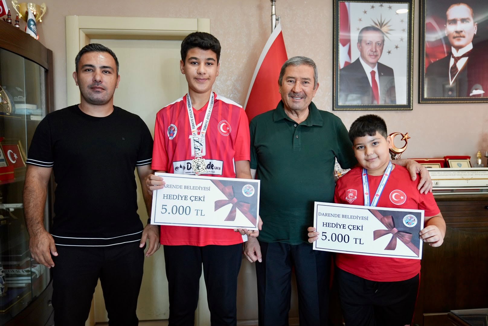 Darende’nin Genç Sporcularından Türkiye Dereceleri
