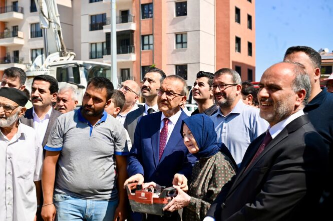 Tandoğan İnci Cömert Camii’nin Temeli Dualarla Atıldı