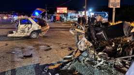 Otomobilin İkiye Ayrıldığı Kazadan Acı Haber