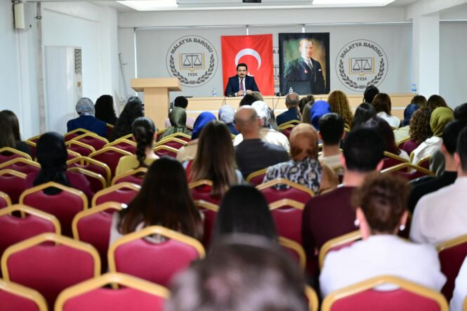 Başkan Taşkın'dan Genç Avukatlara Meslek Tavsiyeleri