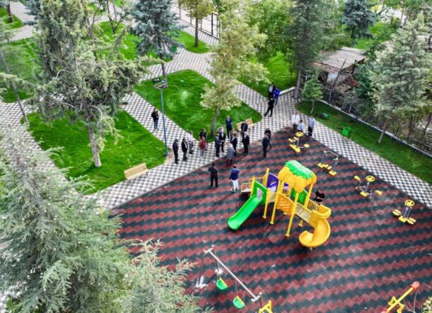 Cemal Gürsel Mahallesi’ndeki Park Yenilendi