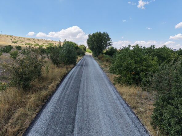 Hekimhan’da 22 Kilometrelik Grup Yolu Yenilendi