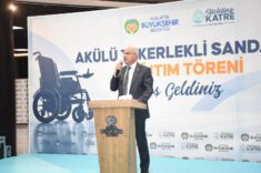 Malatya’da 80 Engelli Bireye Akülü Tekerlekli Sandalye Desteği