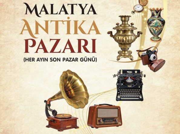Malatya’da İlk Kez Antika Pazarı Kuruluyor