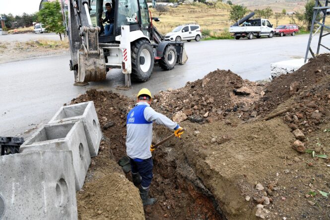 Malatya’da Sağanak Öncesi MASKİ’den Mazgal Mesaisi