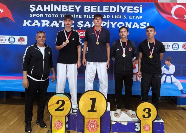 Malatyalı Karateci Mehmet Yusuf Çelik Bölge Şampiyonu Oldu