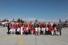 Minik Öğrencilerden 7’nci Ana Üs Komutanlığına Ziyaret
