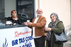 Yeşilyurt’ta Hasta Ve Yakınlarına Sıcak Çorba İkramı