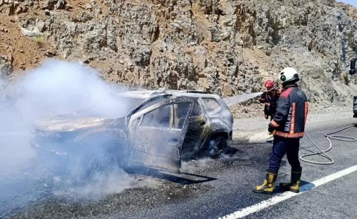 araç yangını