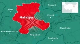 Malatya’da 3.2 Büyüklüğünde Deprem