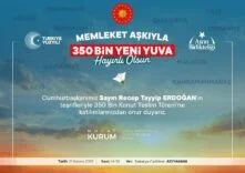 350 Bininci Konut 15 Kasım’da Teslim Edilecek