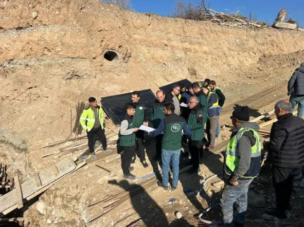 Devlet Su İşleri Bölge Müdürlüğü Malatya’daki Projeleri Sahada İnceledi