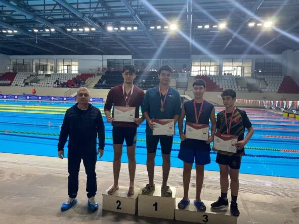 Yüzme Okulsporları İl Birinciliği Sona Erdi