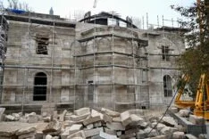 Bakan Ersoy Malatya’da Restorasyonu Süren Tarihi Yapılarda İncelemelerde Bulundu