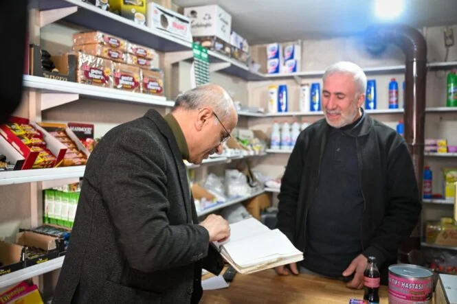 Başkan Sami Er Mahalle Bakkalları ve Fırınlardaki Borçları Kapattı